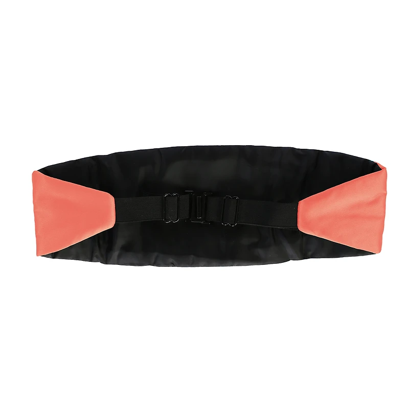 Gioberti Boy's Adjustable Satin and Paisley Cummerbund Set