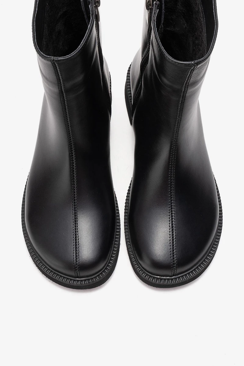 Forever & Always Womens Lucano Leather Ankle Boots