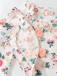 MyKids-USA Autumn Baby Girl Style Home Clothes Romper