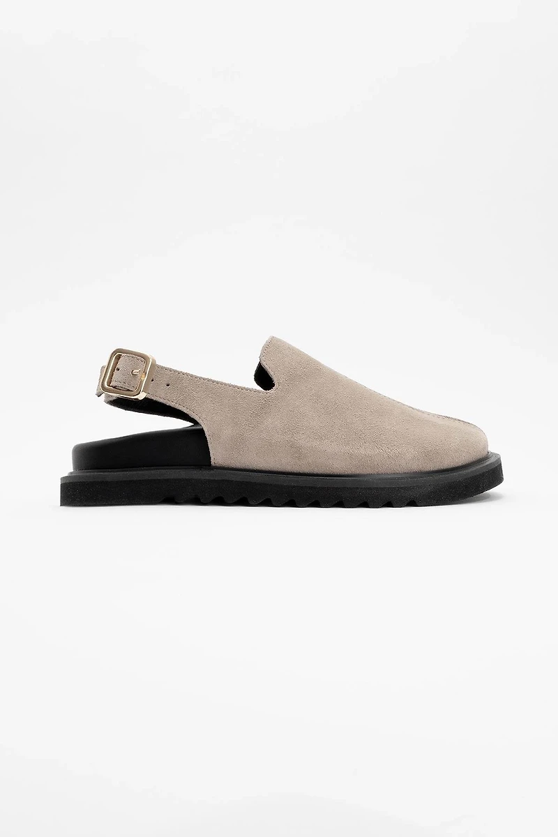 Forever & Always Womens Laby Leather Mules