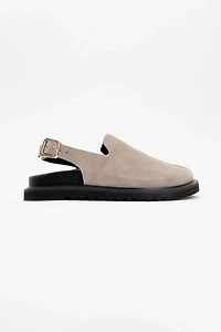 Forever & Always Womens Laby Leather Mules