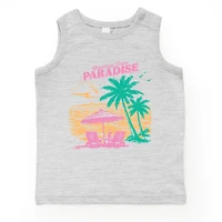 The Juniper Shop - Greetings From Paradise Palm Tree Toddler Graphic Tank