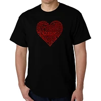 LA Pop Art Men's Word T-Shirt - Love Yourself