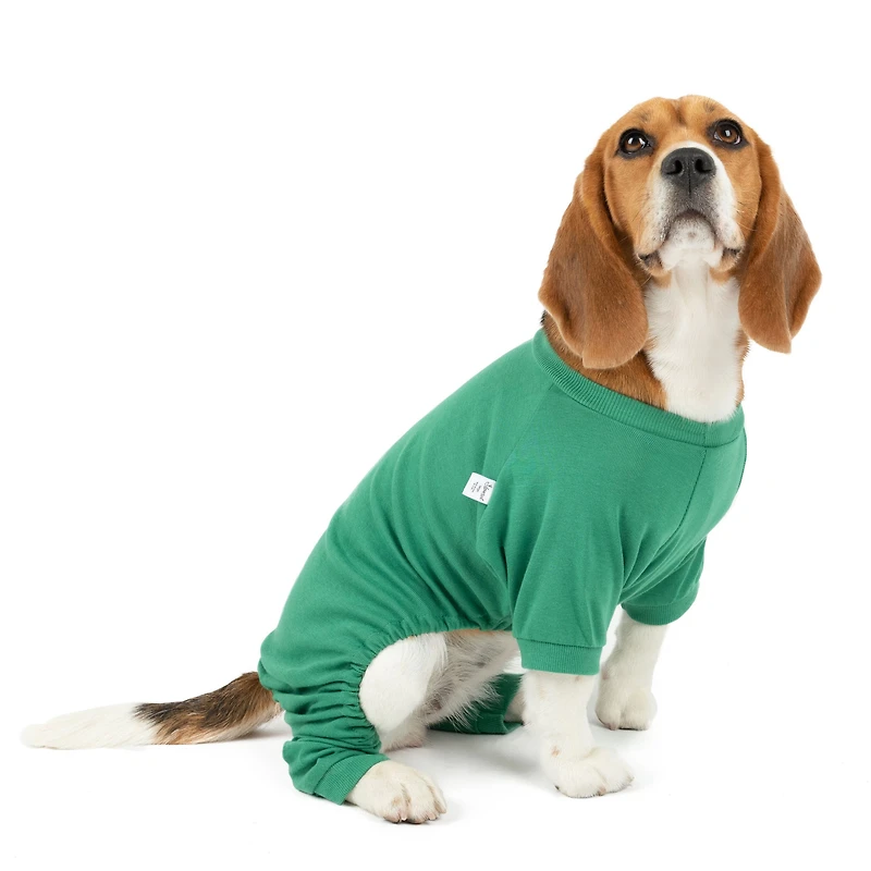 Leveret Dog Cotton Classic Solid Pajamas