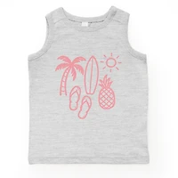 The Juniper Shop - Beach Elements Outline Youth Tank Top