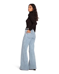 Belle & Bloom Womens Firecracker Flare Jeans