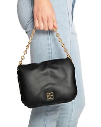 Belle & Bloom Womens Hanging On Pillow Leather Handbag