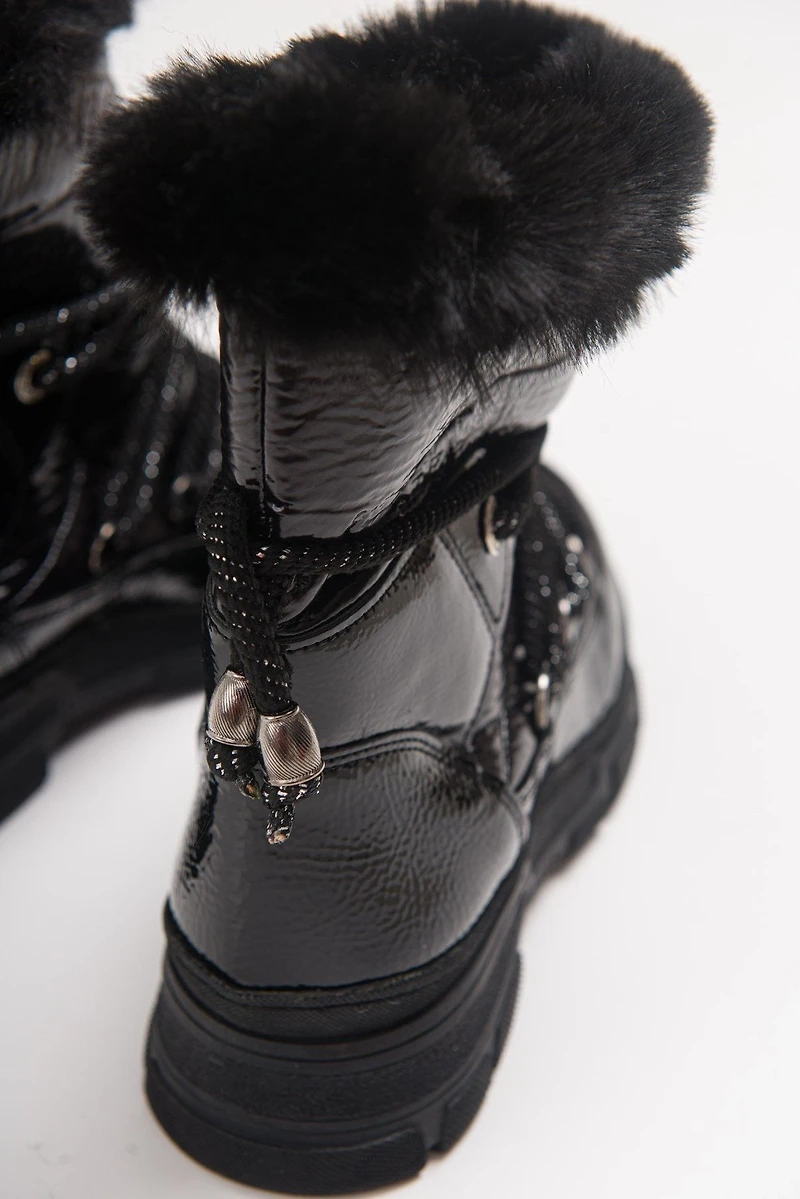 Prologue Shoes Womens Rosie Fur Lined Boot
