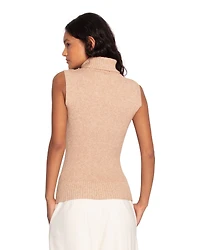 Belle & Bloom Equation Sleeveless Turtleneck Knit