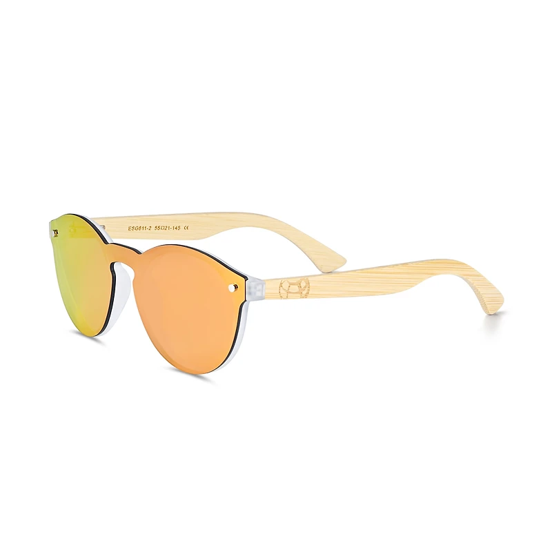 Earth Wood Tulum Womens Polarized Sunglasses