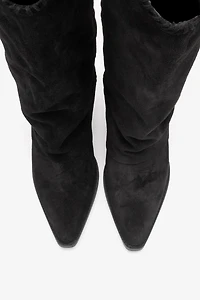 Forever & Always Womens Clementina Leather Western Boot