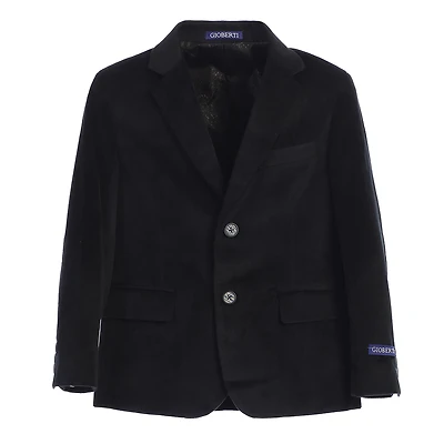 Gioberti Boy's Formal Velvet Blazer