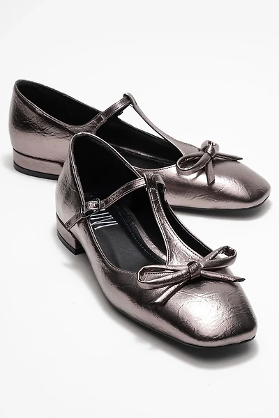 Prologue Shoes Womens Lorena T Strap Ballet Flat