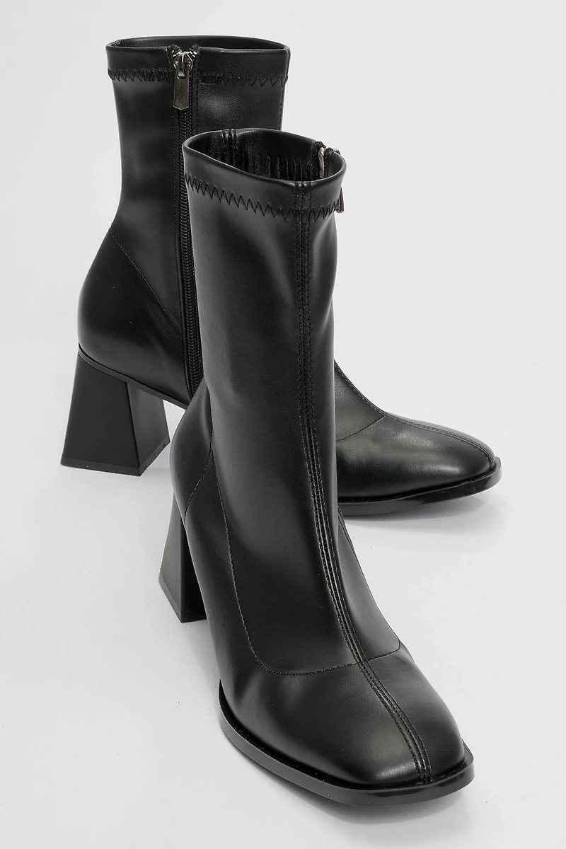 Prologue Shoes Womens Plesa Chunky Heel Boot
