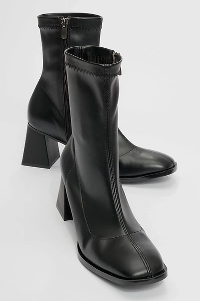 Prologue Shoes Womens Plesa Chunky Heel Boot