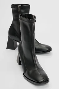 Prologue Shoes Womens Plesa Chunky Heel Boot