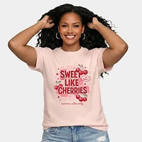 Simply Sage Market - Sweet Like Cherries Summer Vibes Women's Relaxed Boxy Tee