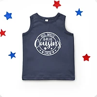The Juniper Shop - Red White And Blue Cousin's Crew Youth Tank Top