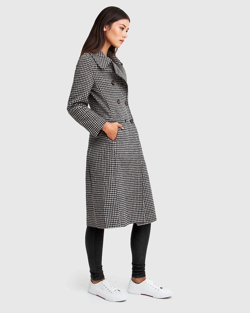 Belle & Bloom Womens Save My Love Wool Coat