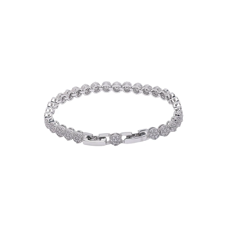 AGP PARIS Womens Diva Bezel Set Bracelet