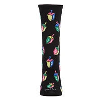 MeMoi Women's Dreidel Holiday Crew Socks