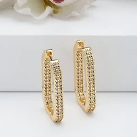 AGP PARIS Womens Sleek and Stylish Hoop Earrings