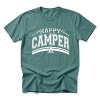 Simply Sage Market - Happy Camper Fire Men's Garment Dyed Graphic T-Shirt