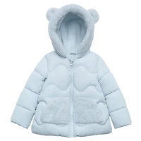 Rokka&Rolla Baby Girls Mini Fur Lined Puffer Jacket