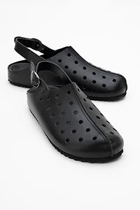 Forever & Always Womens Justa Leather Clogs
