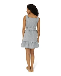 Belle & Bloom Womens Reunite Denim Mini Dress