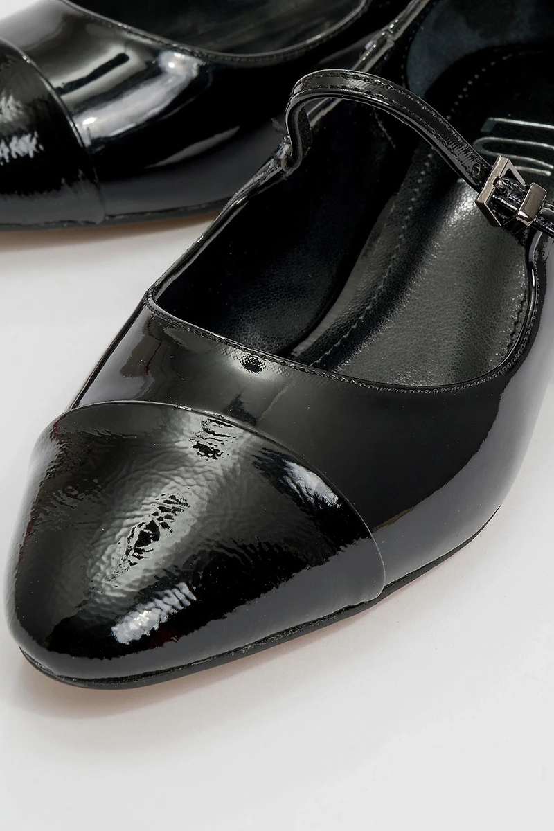 Prologue Shoes Womens Uster Low Heel Mary Jane Pump