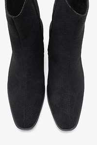 Prologue Shoes Womens Chara Block Heel Ankle Boot