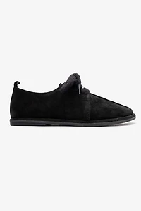 Forever & Always Womens Denora Leather Lace Up Shoes