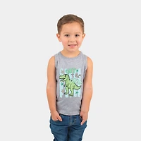 The Juniper Shop - Toddler Graphic Tank Out Door Dinosaur