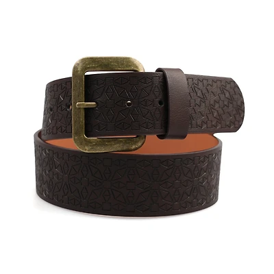 AGP PARIS Brown Wide Women's Belt