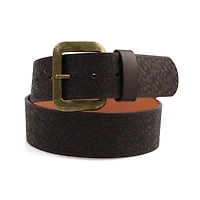 AGP PARIS Brown Wide Women's Belt