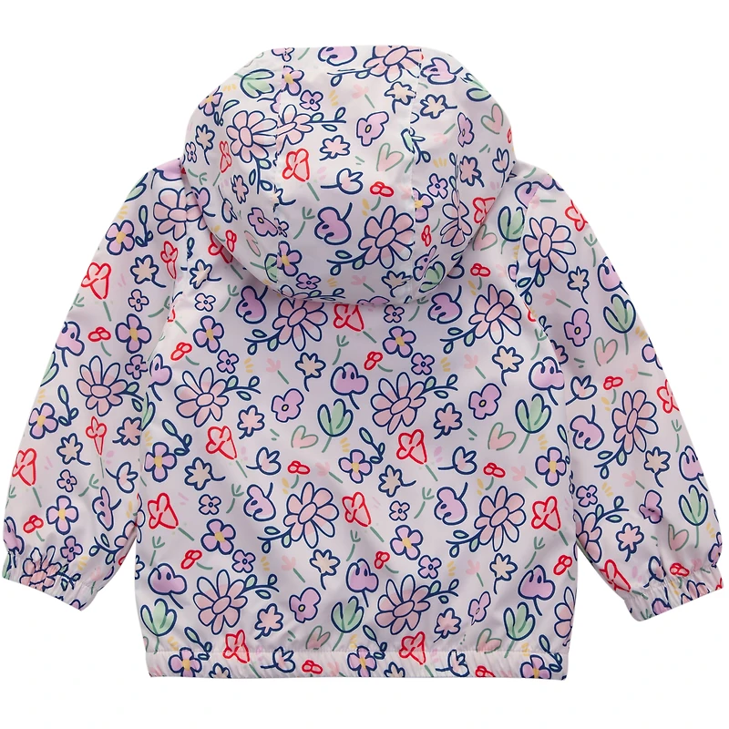 Rokka&Rolla Toddler Girls Fleece-Lined Lightweight Jacket