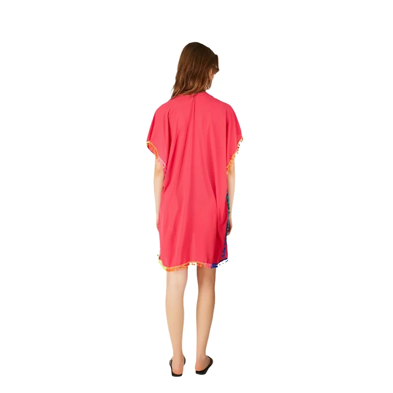 Wear Sierra Women's Colorful Tassel Beach Dress