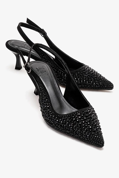 Prologue Shoes Womens Thea Slingback Pointed Toe Pump