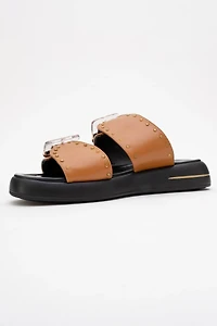 Prologue Shoes Womens Zley Buckle Sandal