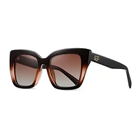 AGP PARIS Women's Bold Cat Eye Acetate Polarized Lens UV400 Sunglasses