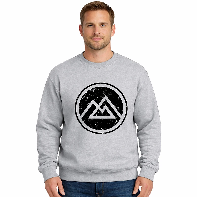 Simply Sage Market - Mountain Peak Men's Graphic Sweatshirt