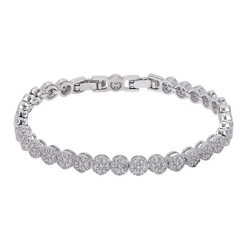 AGP PARIS Womens Diva Bezel Set Bracelet