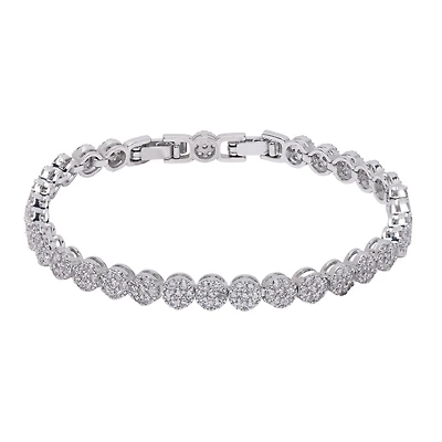 AGP PARIS Womens Diva Bezel Set Bracelet