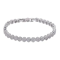 AGP PARIS Womens Diva Bezel Set Bracelet