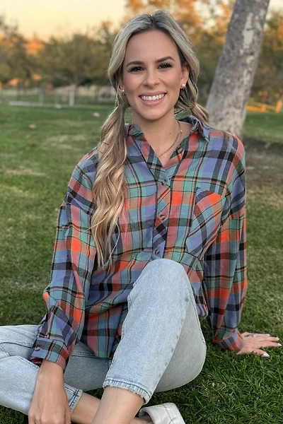 Threaded Pear Women's Aubrey Loose Vintage Shirt