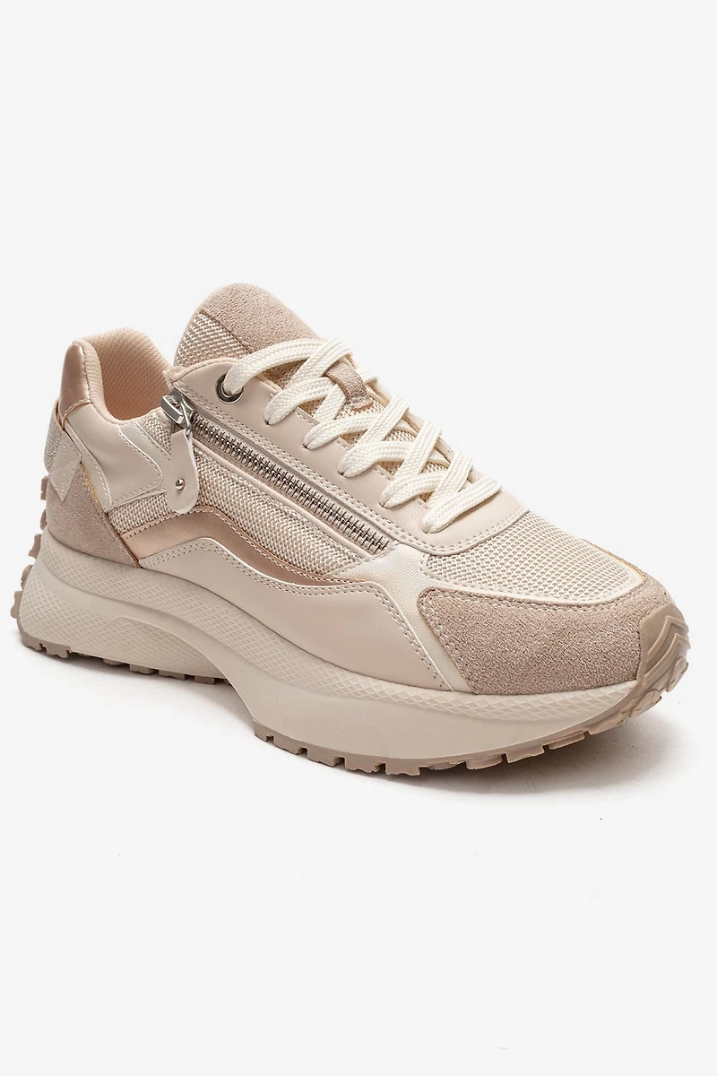 Prologue Shoes Womens Rocca Zip Sneaker
