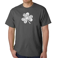 LA Pop Art Men's Word T-Shirt - Kiss Me I'm Irish