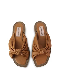 Belle & Bloom Womens You I Knot Detail Slides