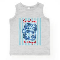 The Juniper Shop - Sardines Portugal Stripes Youth Tank Top